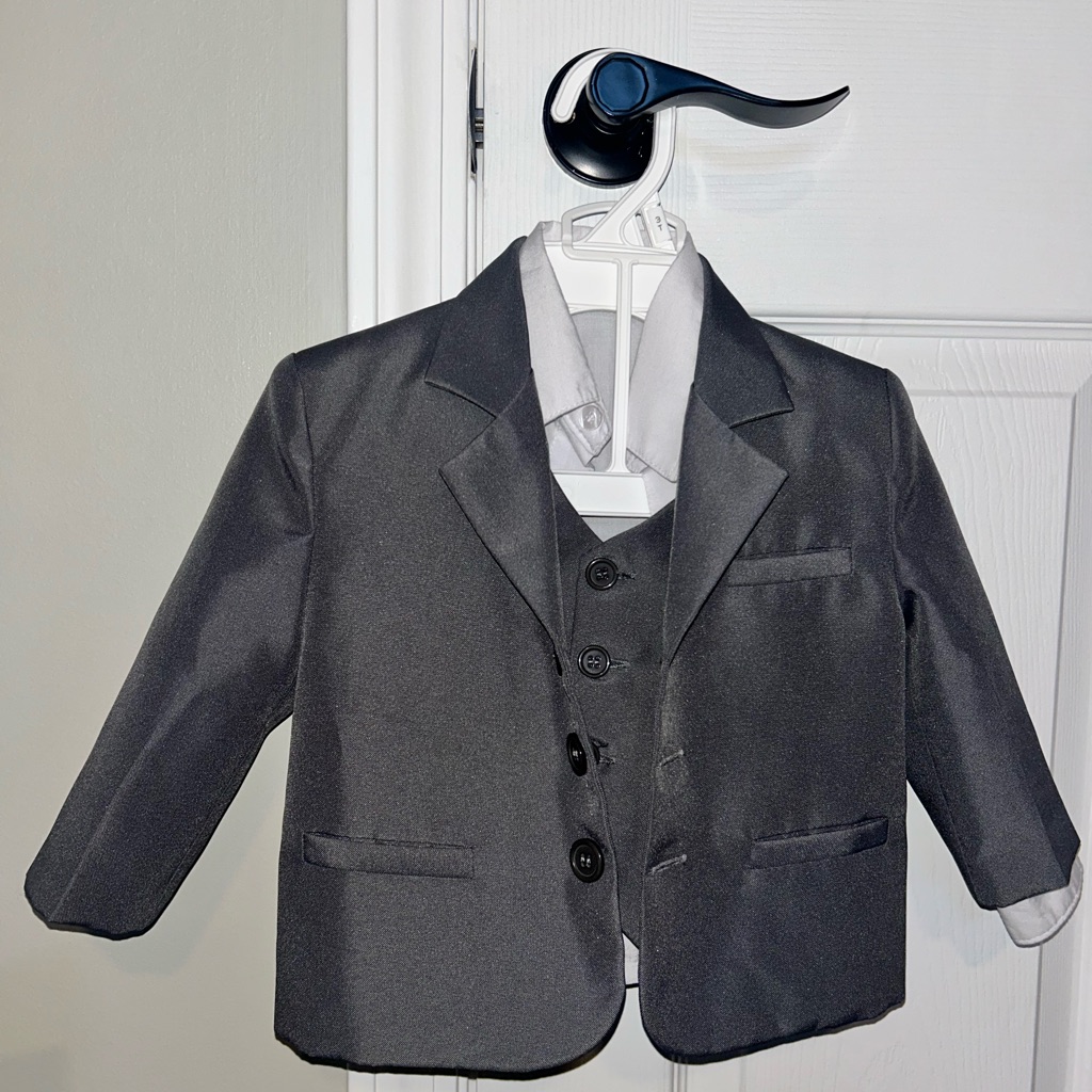 Stylish Charcoal Kids Blazer